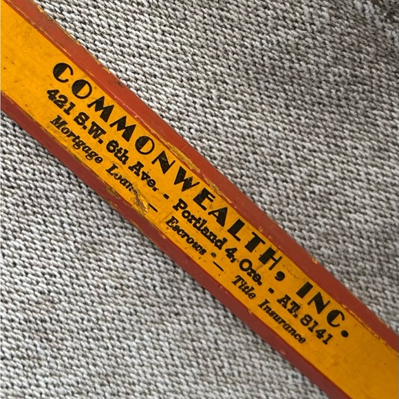 PORTLAND OREGON pencil Commonwealth Building 421 SW 6th 30s 40s antique downtown - Picture 4 of 10